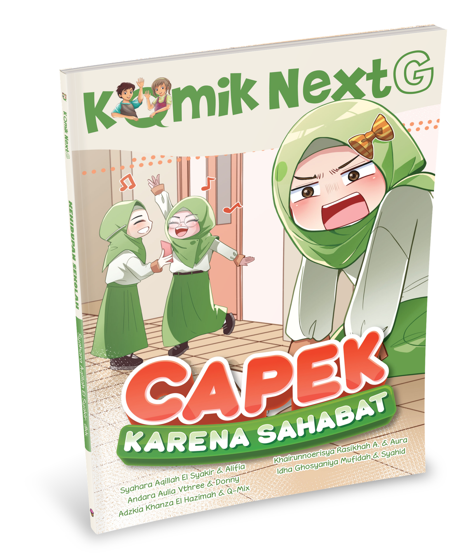 Capek karena Sahabat 3D